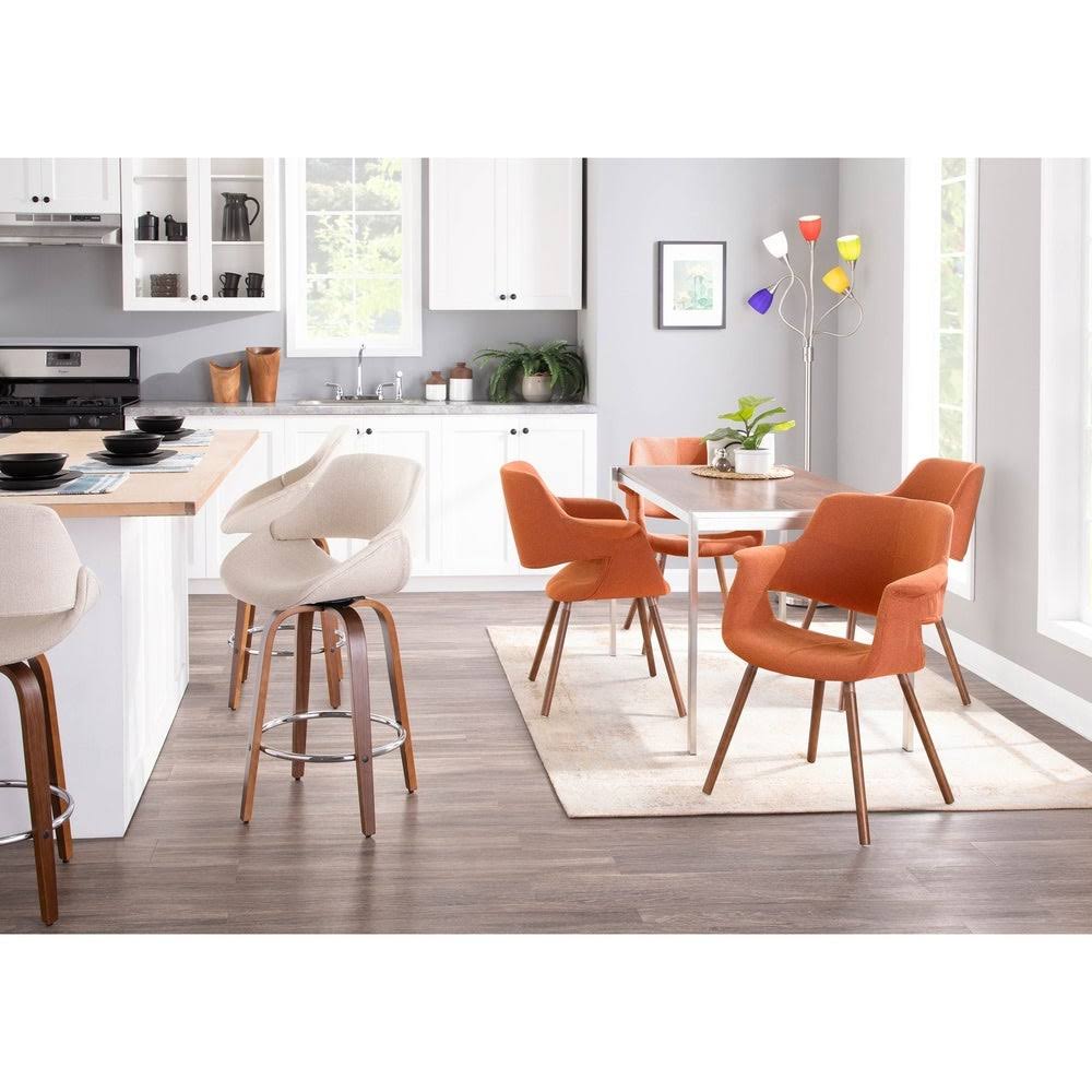 Blue Mid-Century Modern Accent Chair Z8494
