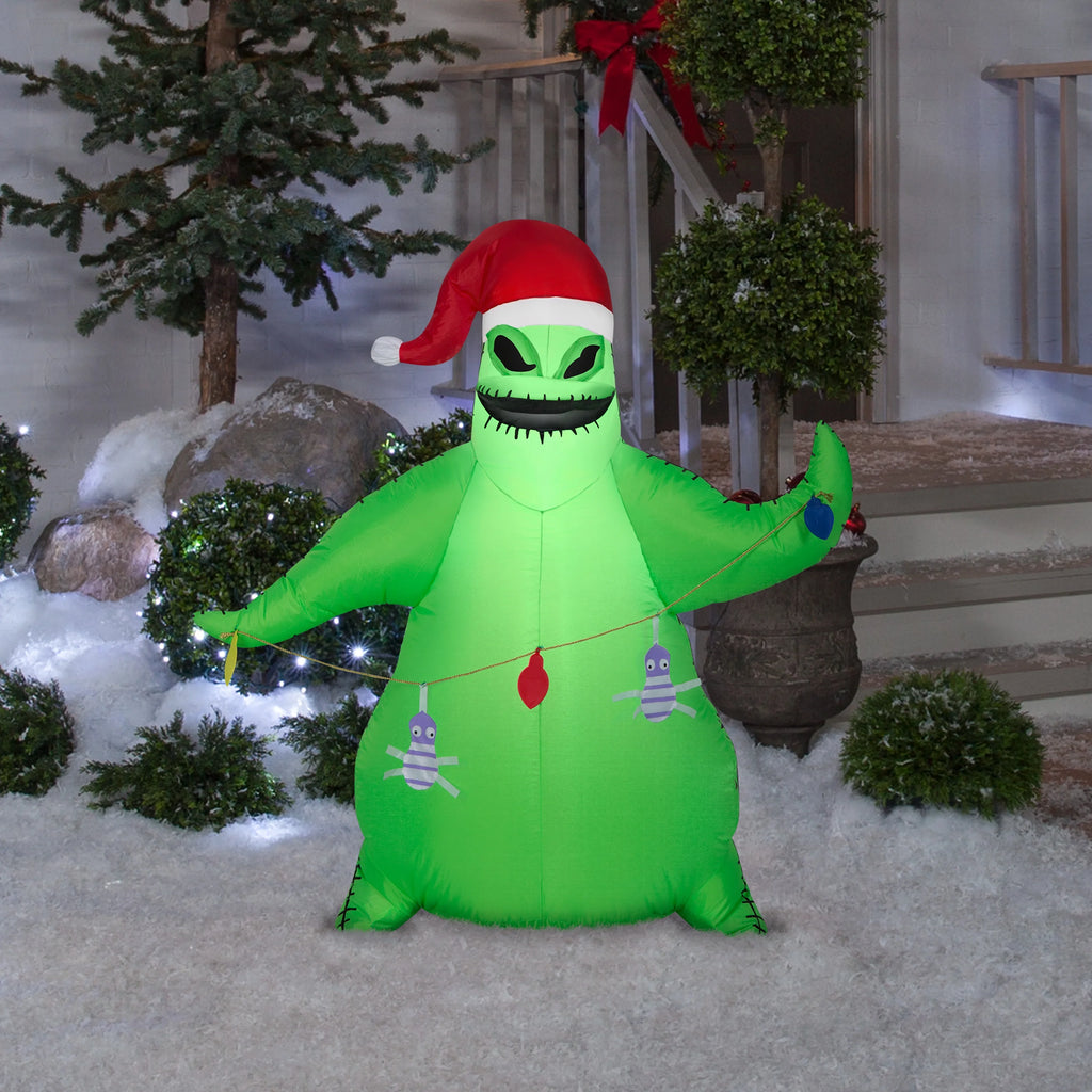 Airblown Oogie Boogie with String Light W7147