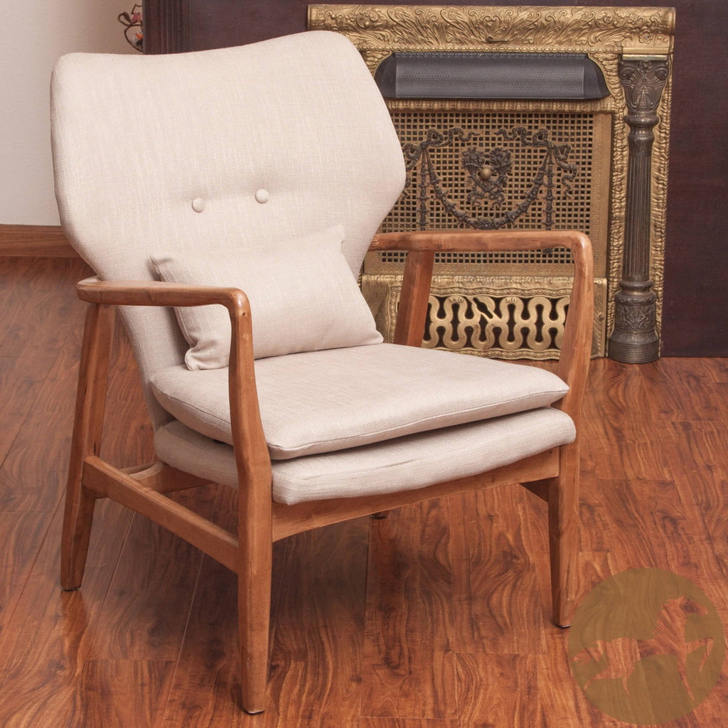 Beige Accent Chair H497941