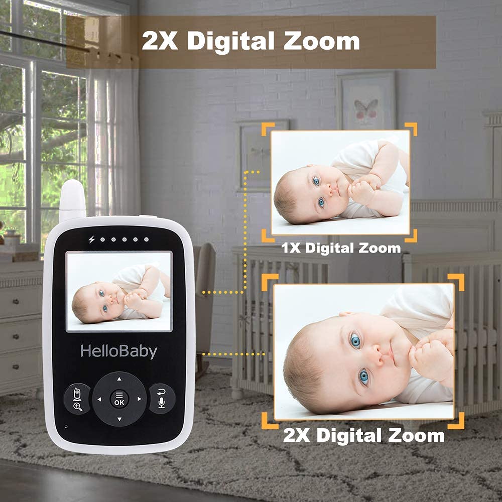 5 720P HD Video Baby Monitor with Camera and Audio N416