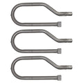 3-Pack Stainless Steel BBQ Gas Grill Tube Burner Replacement Parts P808395