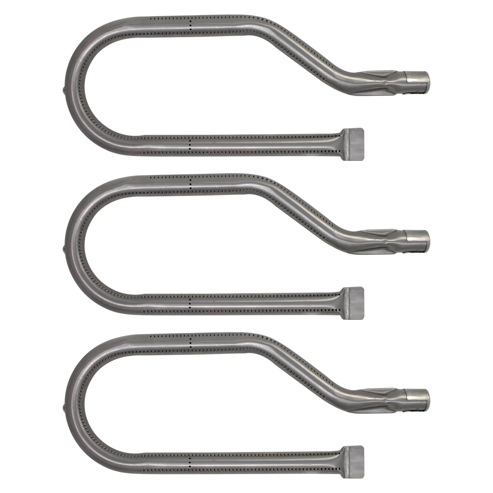 3-Pack Stainless Steel BBQ Gas Grill Tube Burner Replacement Parts P808395