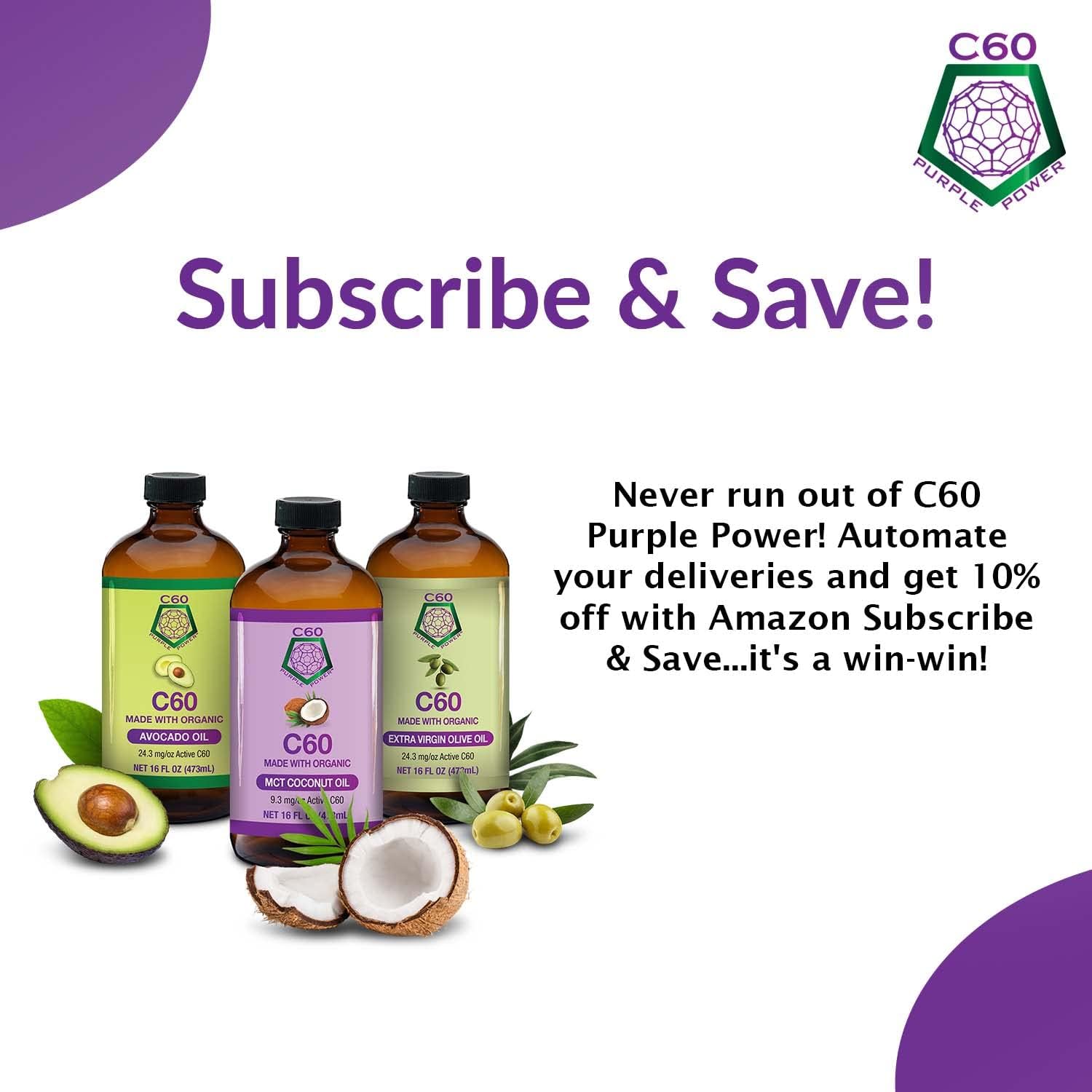 Organic Cold-Pressed Avocado Oil with C60 M8036