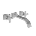 Stainless Steel PVD Wall Mount Lavatory Faucet O272080