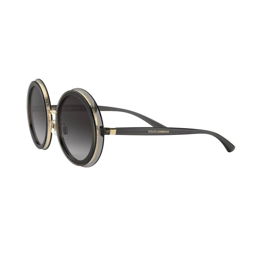Transparent Grey Gold Sunglasses U644