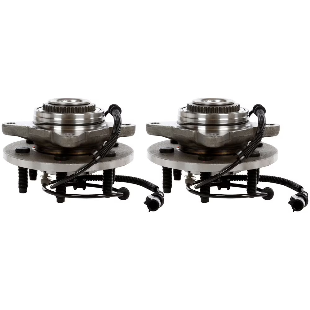 Front Wheel Hub Bearing Set of 2 for Ford F-150 4WD J1701