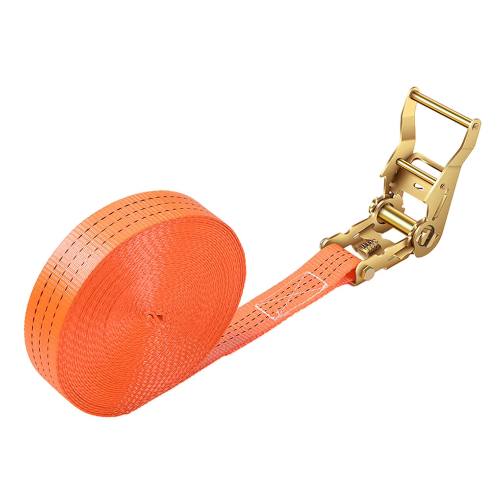 Orange 4cm Multipurpose Cargo Ratchet Straps, 8 Meters E886