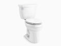 White 1.28 GPF Single Flush Elongated Toilet C389