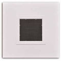 Steel T-Bar Panel Return Air Grille with Aluminum Egg-Crate Core - 6 in. Round Collar J317