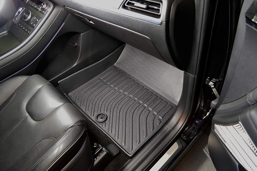 Heavy Duty Black Trunk Floor Mats for Hyundai Palisade 2020-2021 N60742