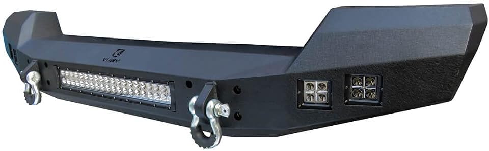 Front and Rear Bumper with LED Lights and Tire Carrier W713836