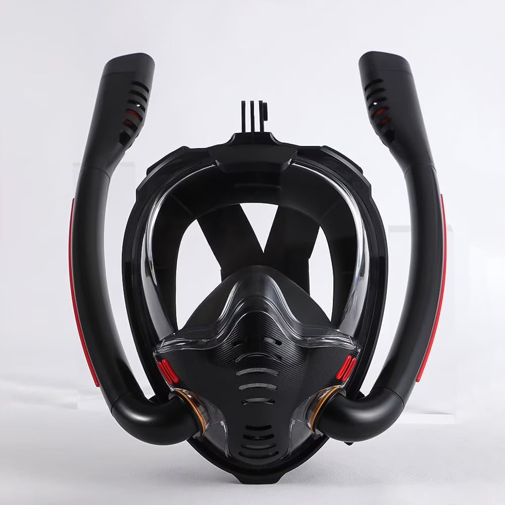 Double Tube Snorkeling Mask Anti-Fog Mirror W897282