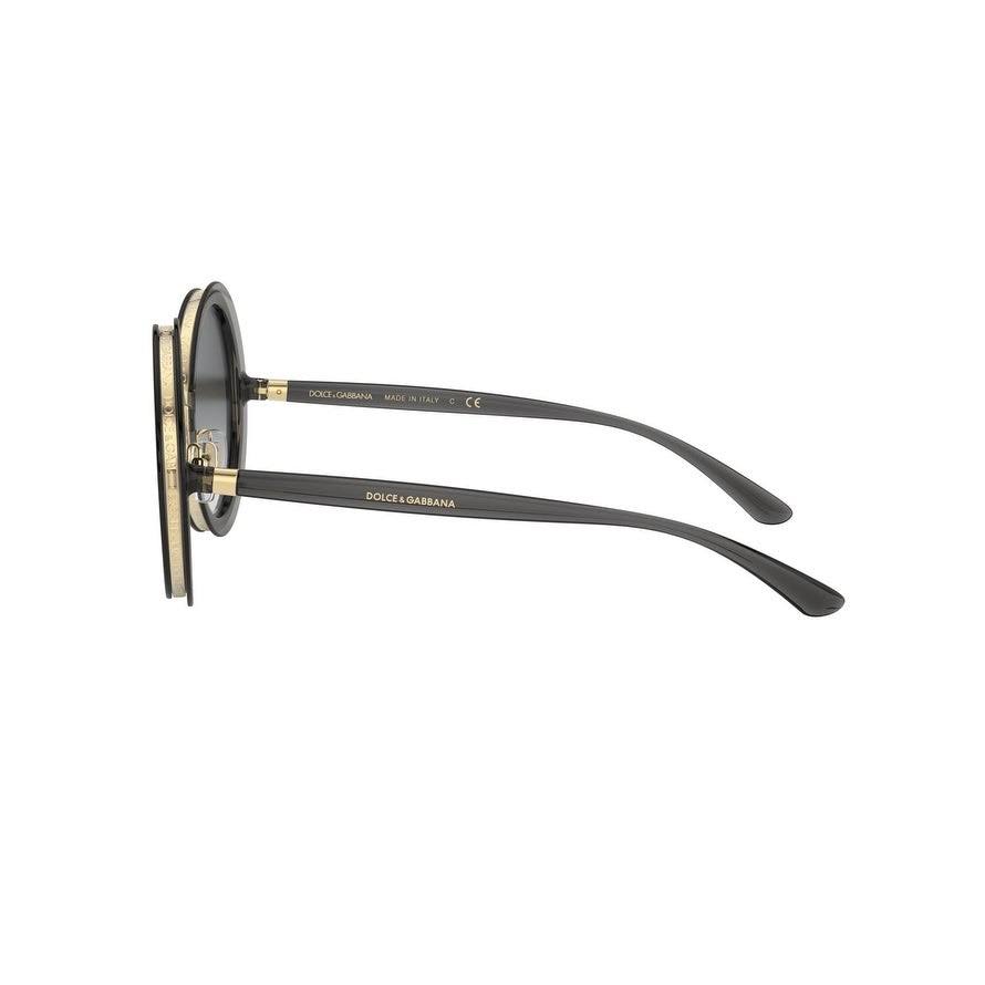 Transparent Grey Gold Sunglasses U644