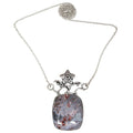 Ocean Jasper 925 Silver Necklace 20 in Z565