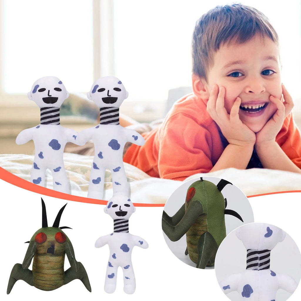 9.8" Coil-Head Plush Doll Y4631