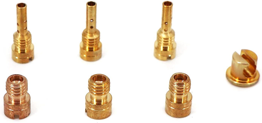 Carburetor with Jet 42# 45# 48# 140# 150# 160# Filter Carbon dirt cleaner tool kit Y82735