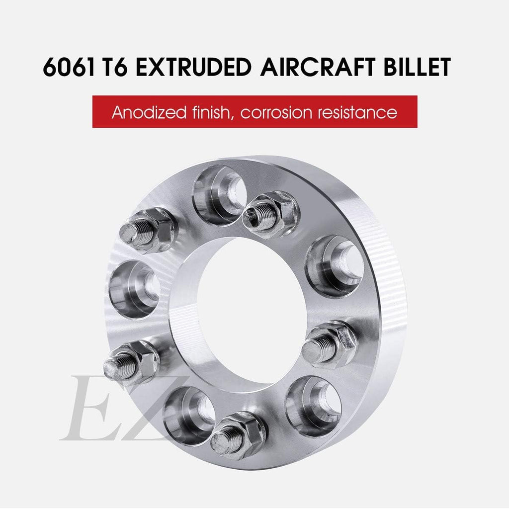 2 Billet Wheel Adapters 5x135 to 5x4.5 Thickness 1.5 Inch W725942