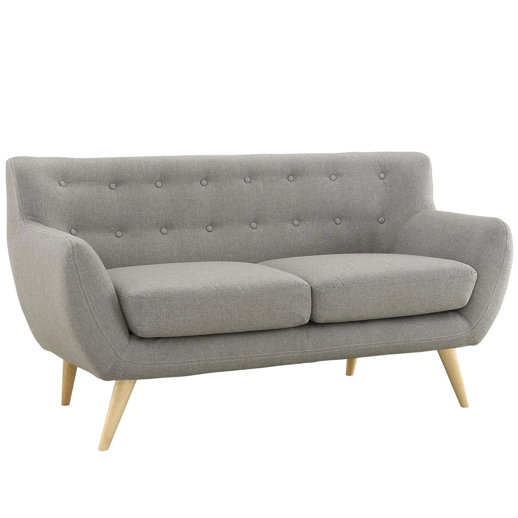 Grey Fabric Two PCS Living Room Set Y8800