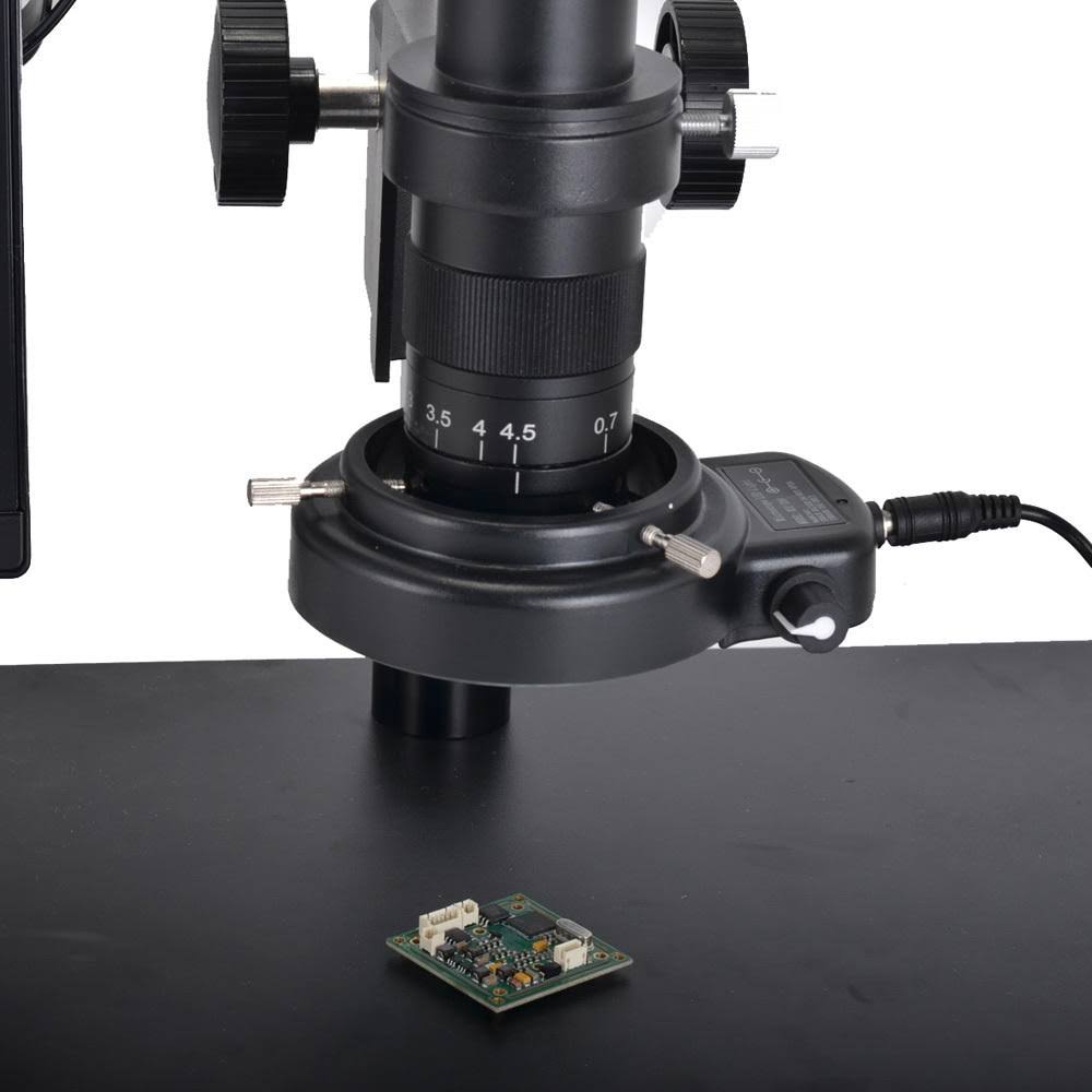 13MP HD Digital Industry Inspection Microscope Camera Set with 100X C-Mount Lens and 56 LED Light D914244