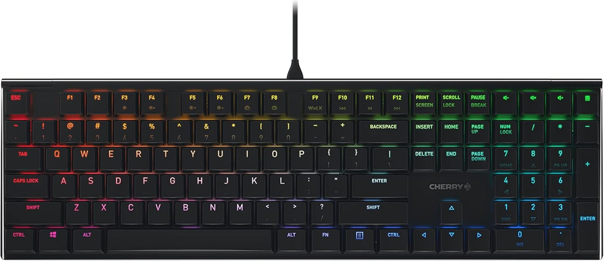 CHERRY MX RGB Mechanical Keyboard with Aluminum housing L305124