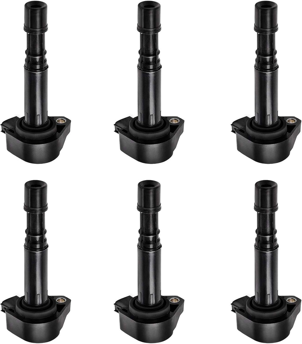 Ignition Coil 6-Pack Compatible with Honda Accord Civic Odyssey Pilot Ridgeline Acura CL RL TL 3.0L 3.2L 3.5L V6 Pack of 2 L11234