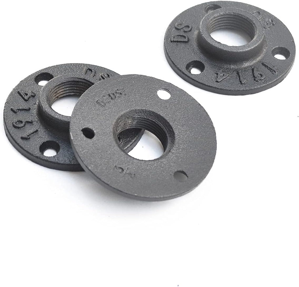 Black Industrial Wall Mount Pipe Handrail U264