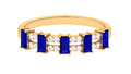 14K Yellow Gold Eternity Ring with Diamond Q676