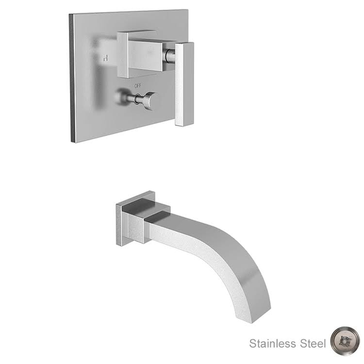 Pressure Balance Tub & Shower Trim - Stainless Steel I572