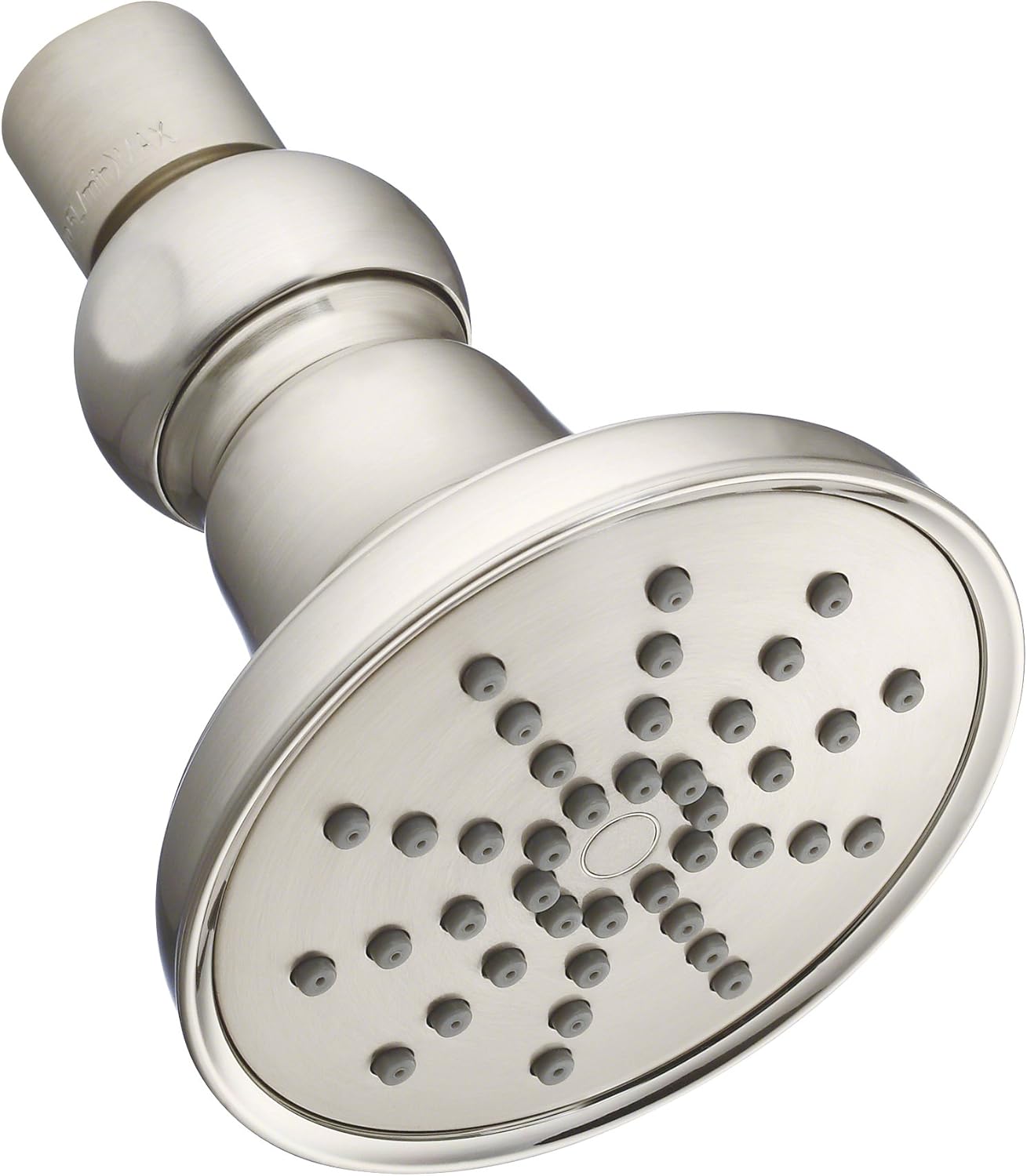 Brushed Nickel 2.5 GPM Round Showerhead Pack of 2 F97016