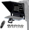 Desview T2 Protable Teleprompter 70/30 Beam Splitter Glass with APP Remote Control Pack of 2 B24763