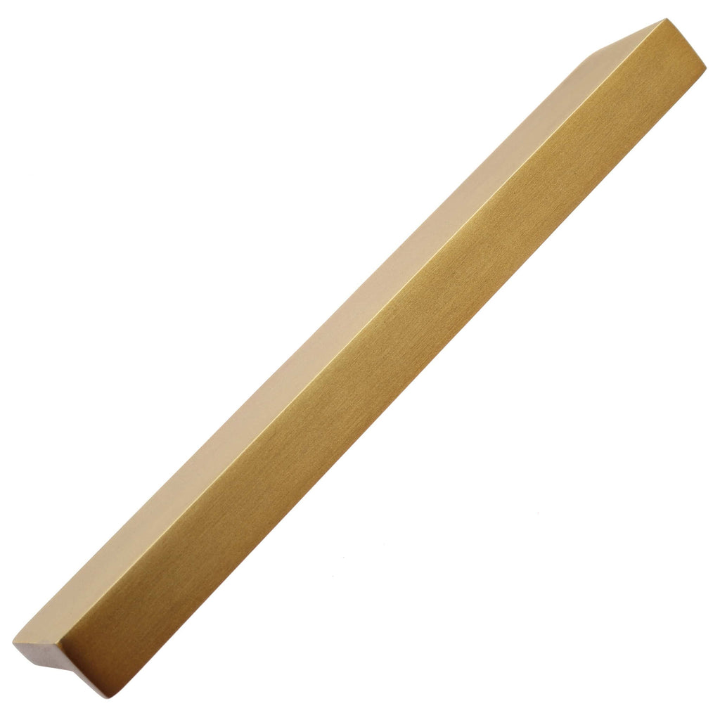 Satin Gold Contemporary Cabinet Finger Pulls (10-Pack) R619921
