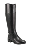 Black Wide Calf Shoes H4246