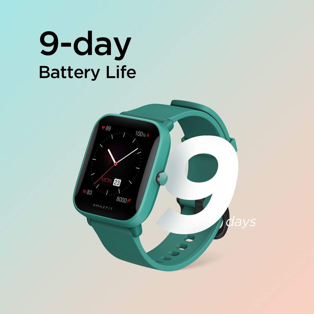 Smart Watch with Alexa Built-In, GPS Fitness Tracker, 5 ATM Water Resistant (Green) R91998
