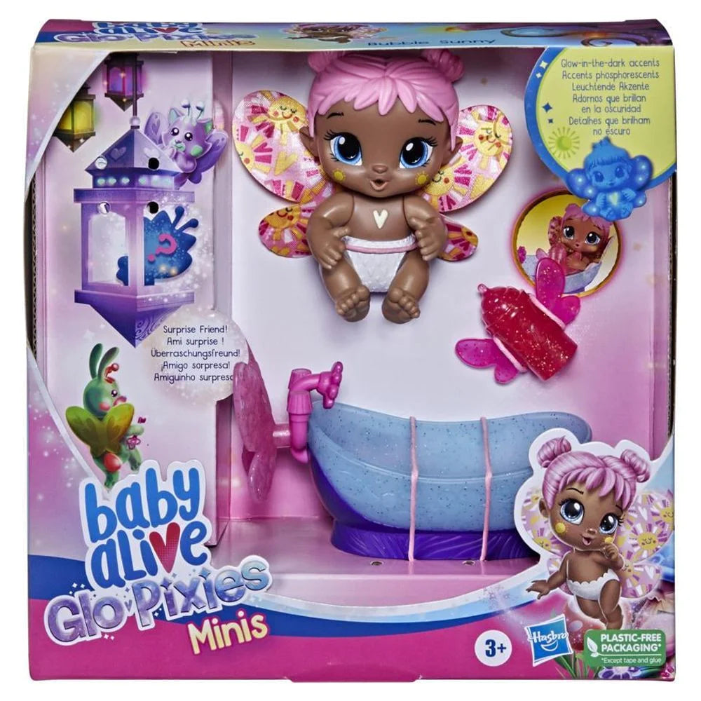 8-Inch Doll Pink Hair Blue Eyes W796877