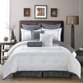 White & Gray 10pc Hotel Set S8527
