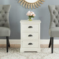 Grey 3 Drawer Side Table N53960