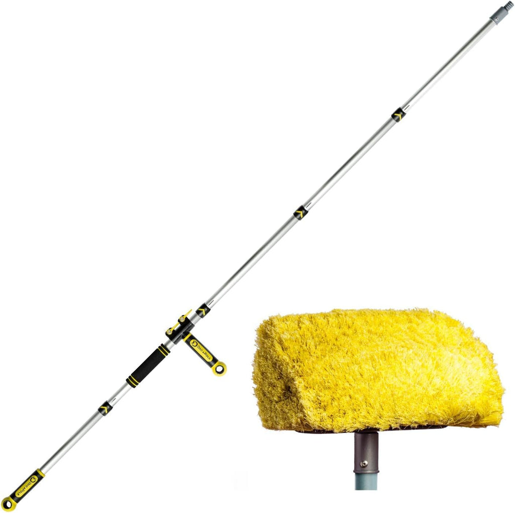 Soft Bristle Car Wash Brush & Extension Pole B837679