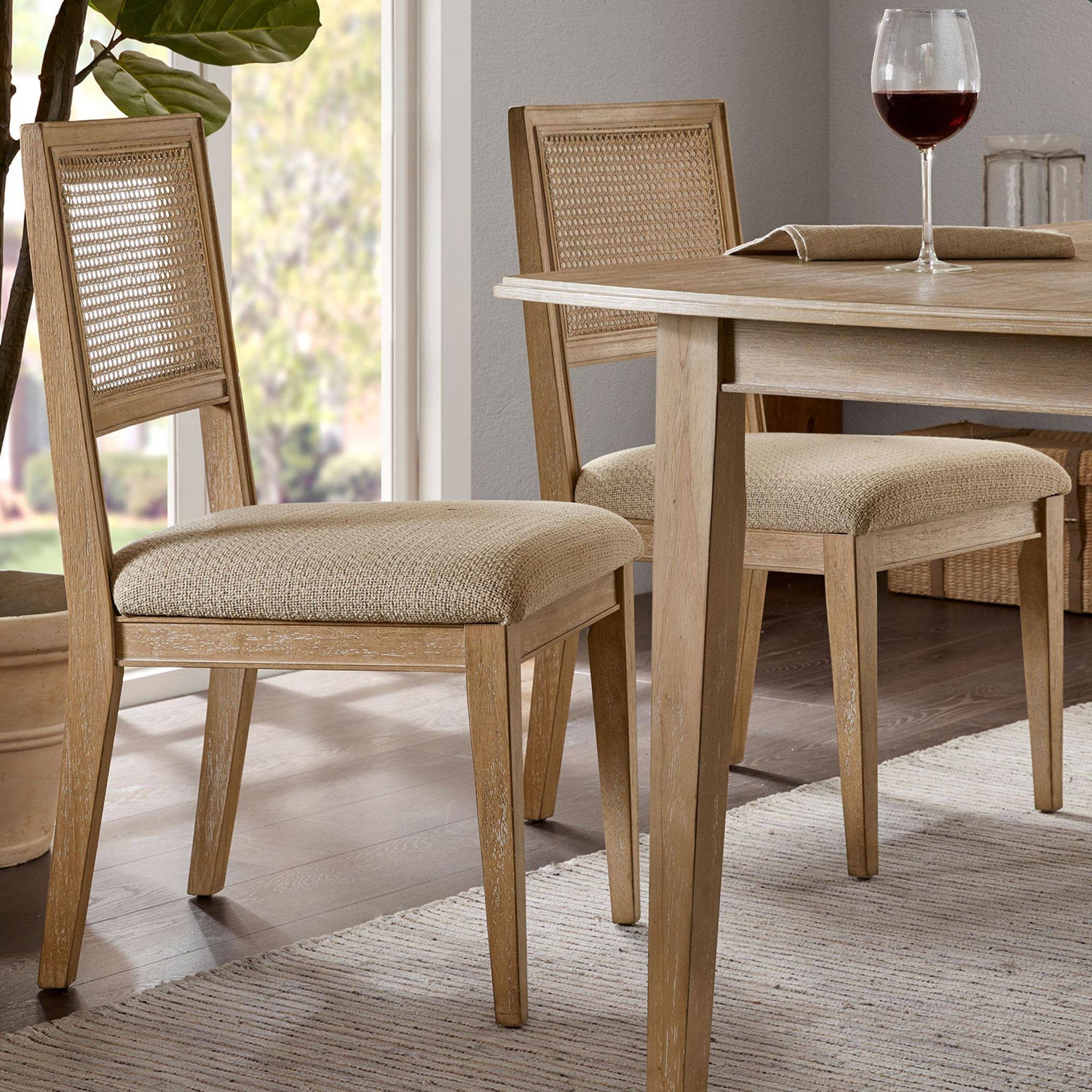 Light Brown Dining Side Chair (Set of 2) N183