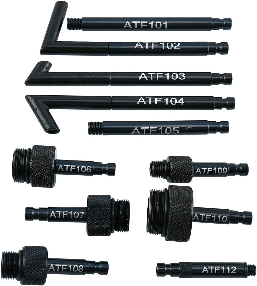 10L Pneumatic Air Oil Extractor Pump with 14pcs ATF Adapter W788