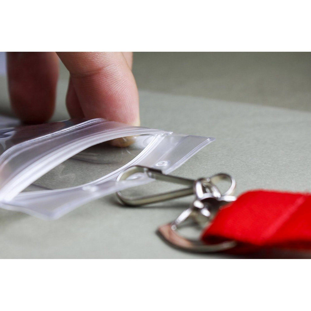 24 Pack Neck Lanyards with Waterproof Card Cases Z1320