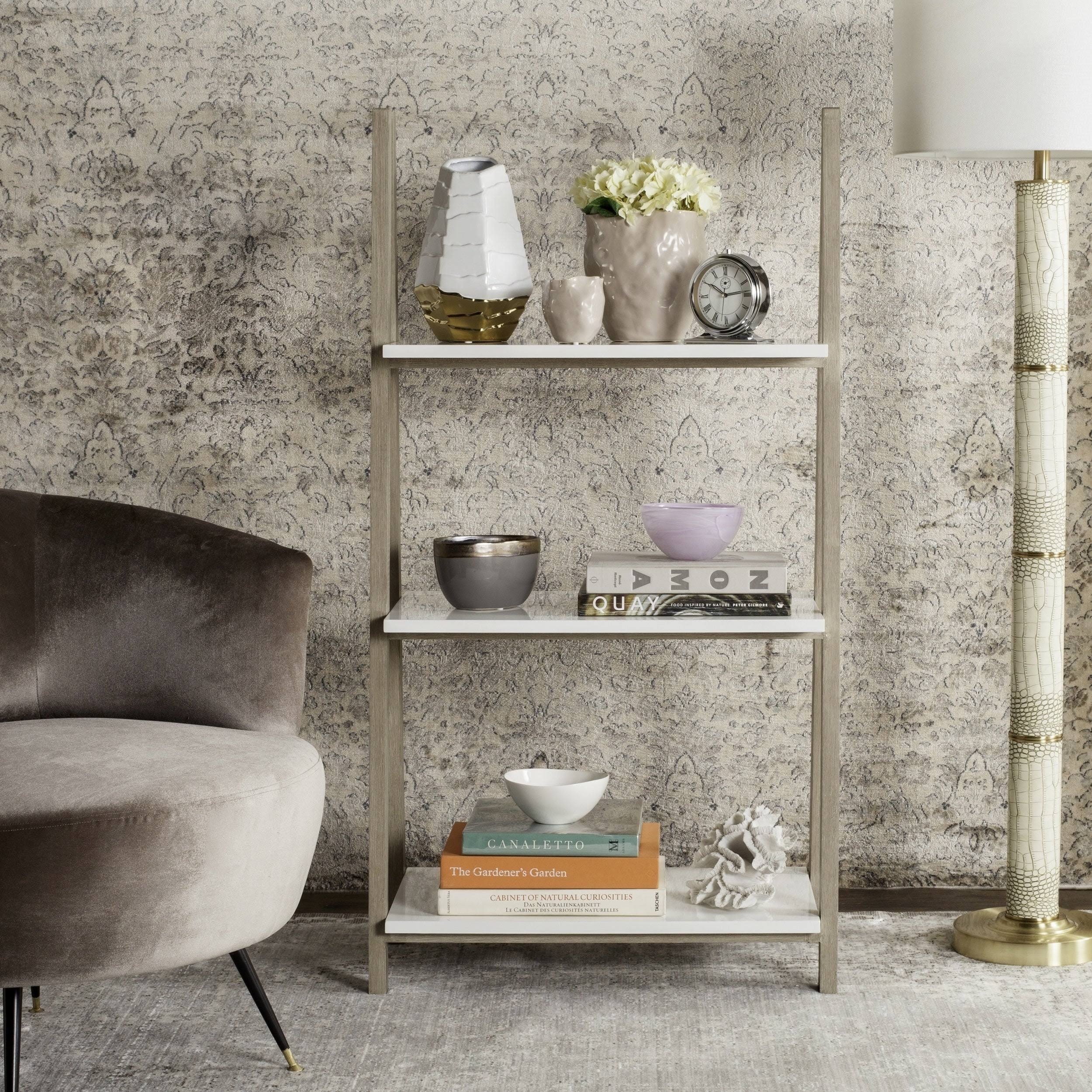 White/Light Three Tier Shelf P47285