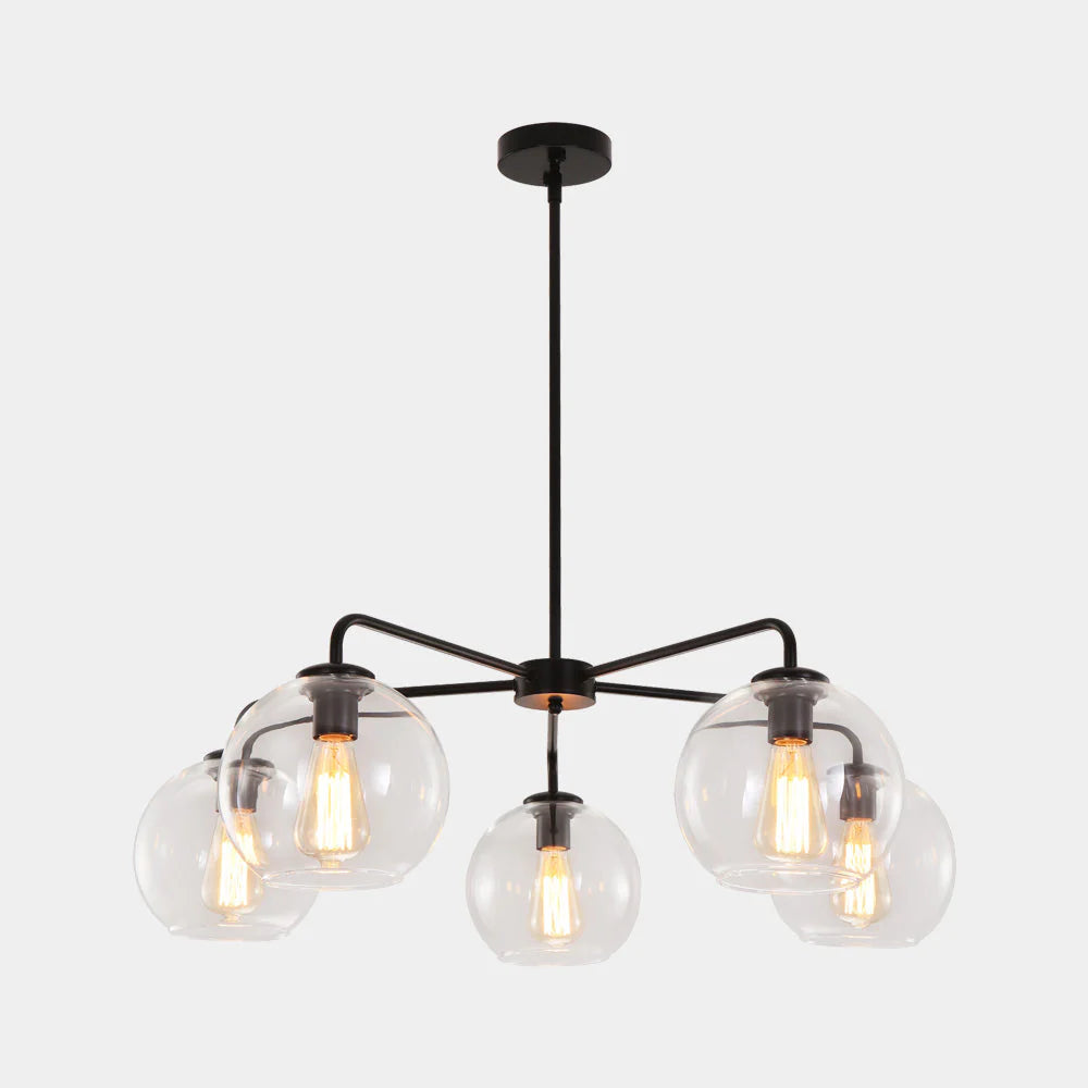 5-Light Dimmable Sputnik Sphere Chandelier H70580