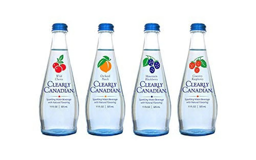 Clearly Canadian Sparkling Flavored Water 12 Pack Variety L340133