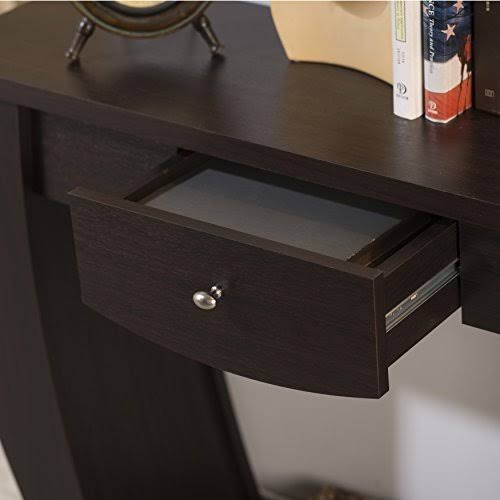 Contemporary Console Table Walnut L43527