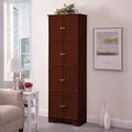 8 Door Brown Accent Cabinet G54843