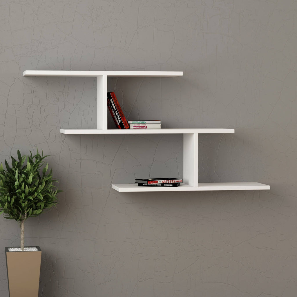 White Wall Shelf E900