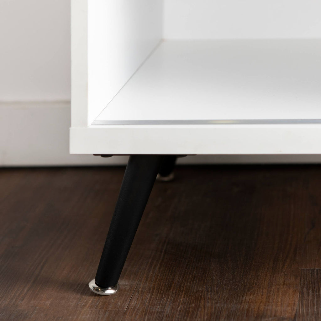 Sliding Door TV Console - Grey Wash R123231