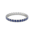 925 Sterling Silver Eternity Ring L529