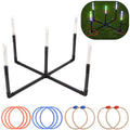 Glow in the Dark LED Throwing Ring Set Outdoor Game V800