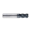 Carbide End Mill 4 Flute 0.75 in Dia 4 in Length J7372